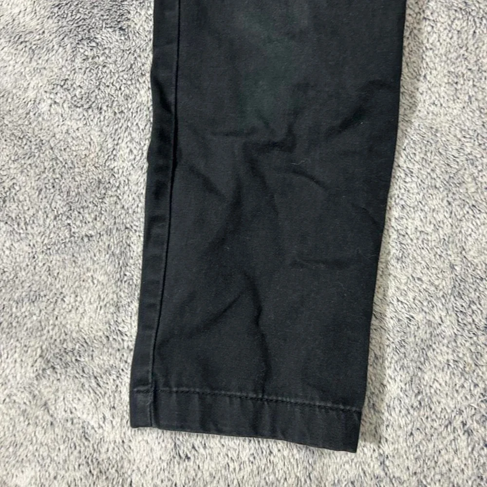 Old Navy Black Straight Leg Pants Kids Size 6 Slim